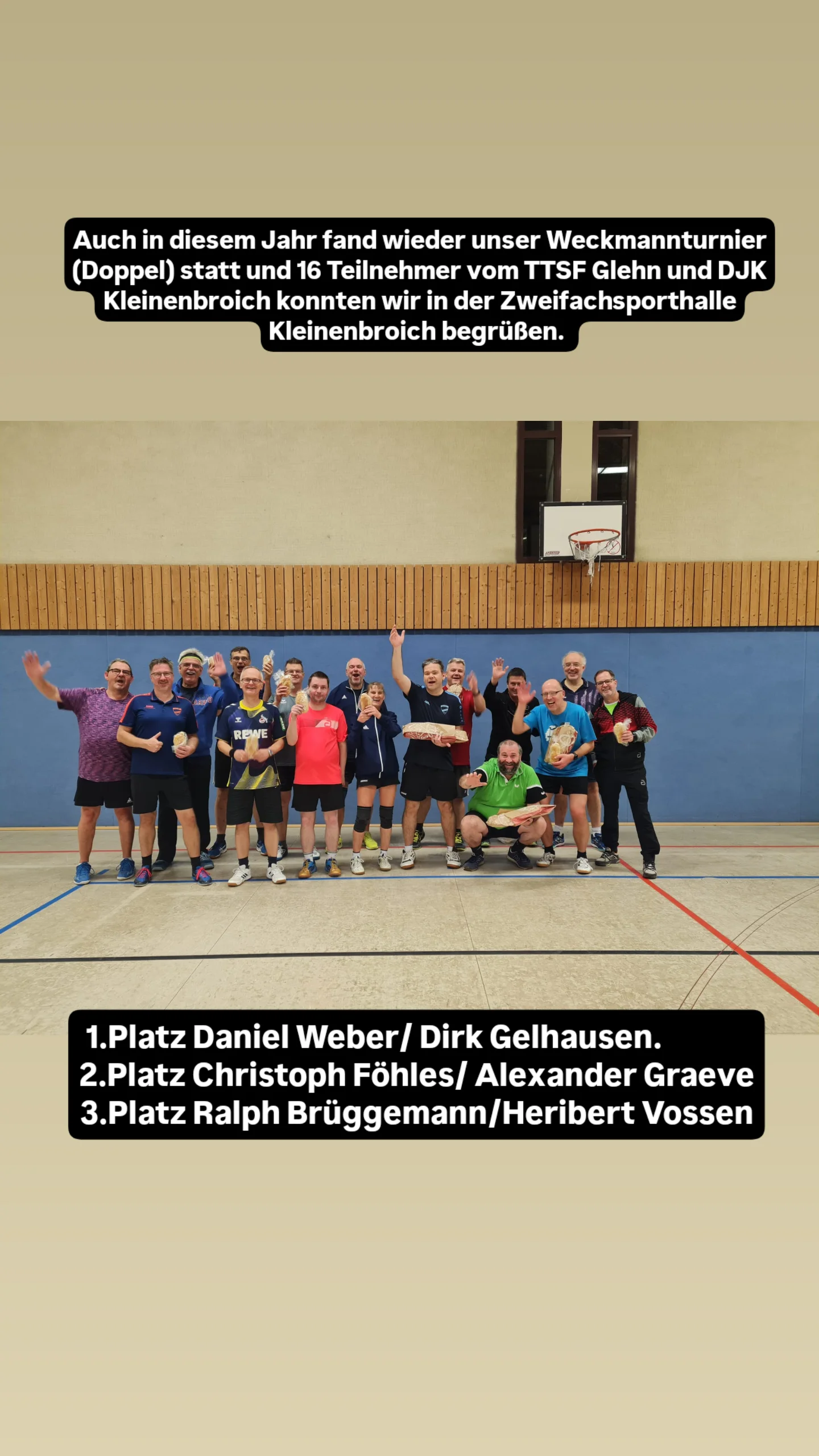 Weckmannturnier 2025